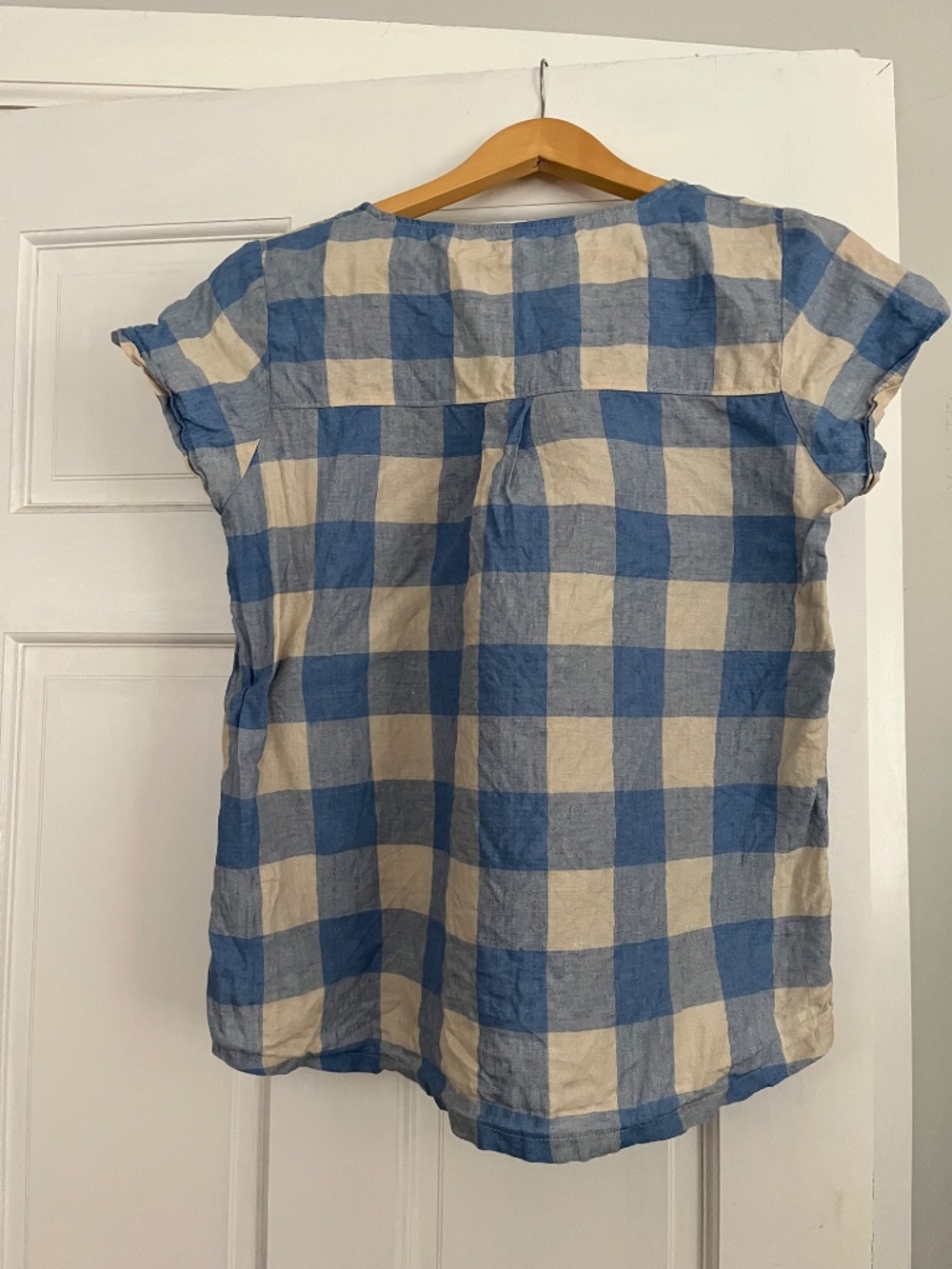 Pyne & Smith Tove Check Blouse, size small - Picture 4 of 4